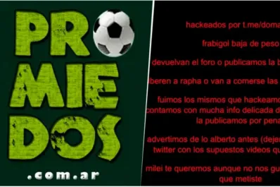 La pésima noticia que recibieron los fanáticos del fútbol: se cayó la página de Promiedos y hay rumores de todo tipo