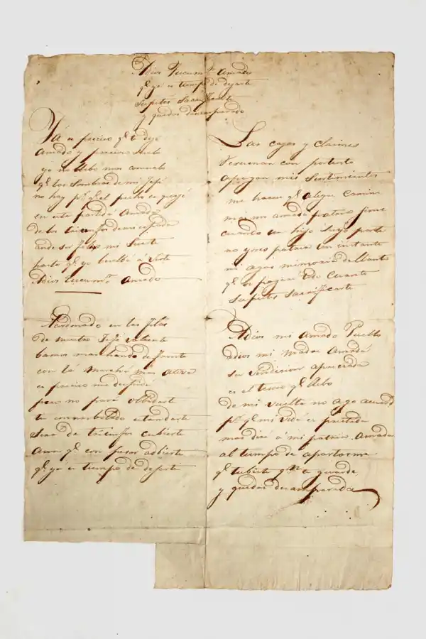 EL POEMA DE DESPEDIDA. El último escrito del tucumano antes de ser fusilado el 17 de febrero de 1852.