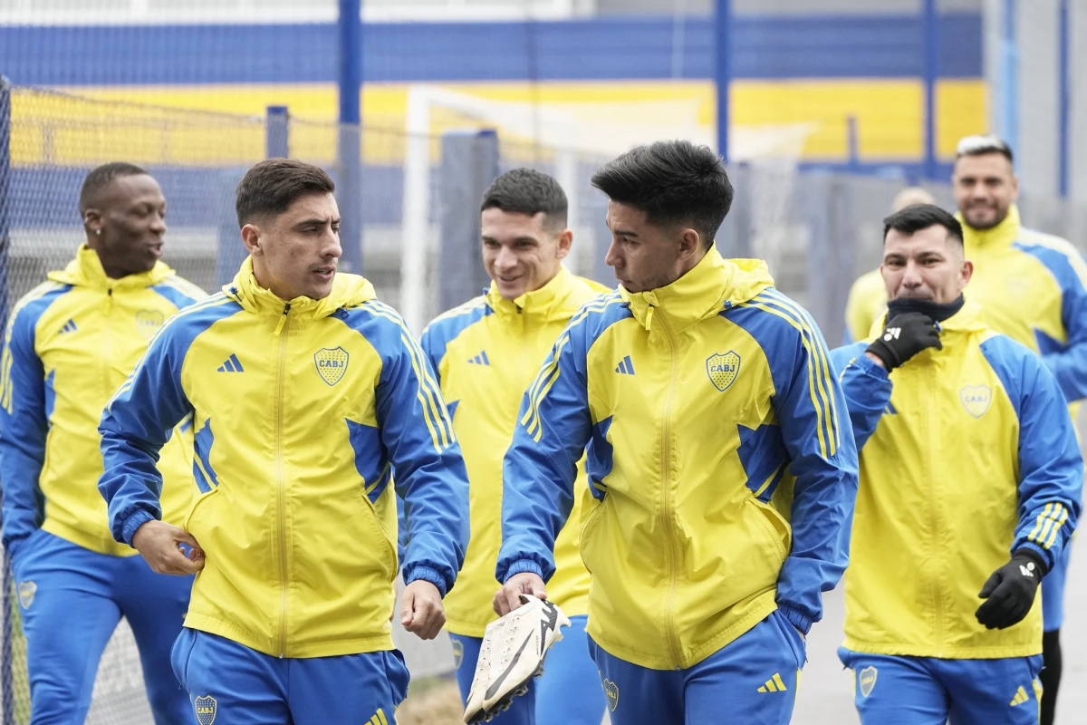 SIN DETENERSE. Boca Juniors regresó a las prácticas pensando en la revancha contra Cruzeiro.