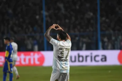 La curiosa promesa que hizo Mateo Coronel luego del triunfo ante Estudiantes