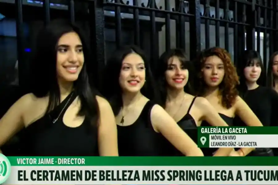 Tucumán se prepara para recibir el certamen de belleza Miss Spring: una fusión de elegancia y cultura