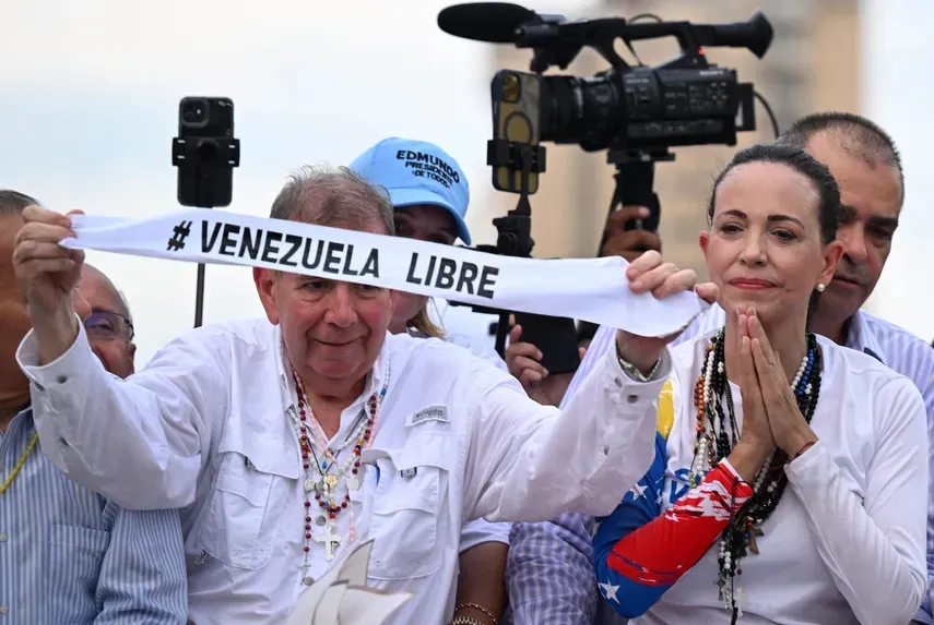 CRISIS EN VENEZUELA. González Urrutia rechazó el fallo del máximo tribunal que validó el triunfo del chavismo.