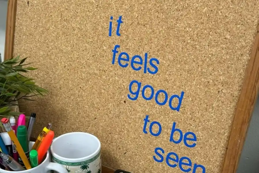 UN MENSAJE. En la publicación la última imagen dice 'se siente bien ser visto'. / INSTAGRAM @selenagomez'