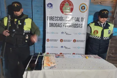 Desarticulan un “quiosco” de droga