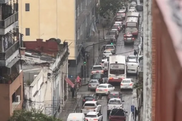 Desde las alturas: cómo es el tráfico luego del cambio de sentido de San Lorenzo y Crisóstomo