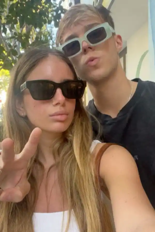 Charo la hija de Andrés Calamaro y Julieta Cardinali, junto a su novio