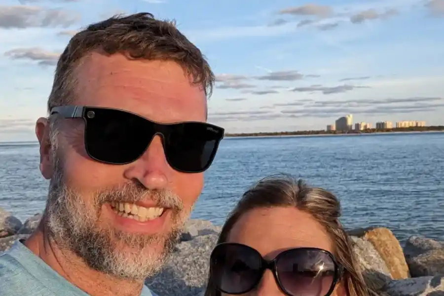 Chis Prewitt, el hombre que sobrevivió a un ataque cardíaco.