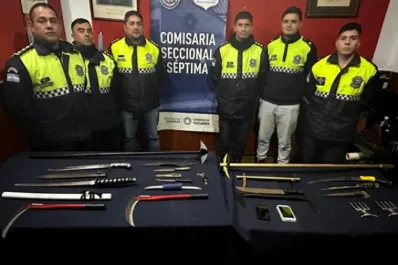 Un experto en artes marciales atacó a machetazos a policías del grupo CERO en un procedimiento