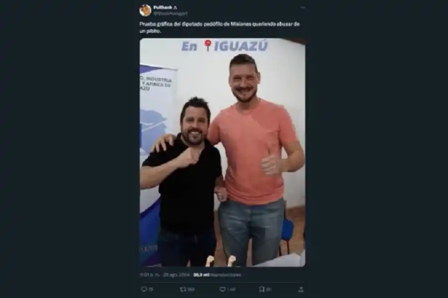 Milei compartió en sus redes una broma, que generó críticas: “Prueba Gráfica del Diputado Pedófilo”