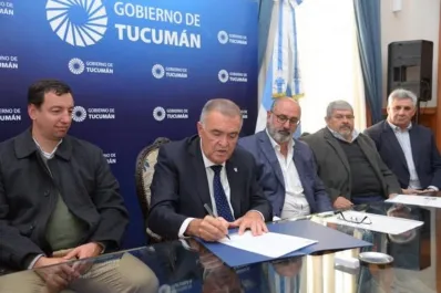 Osvaldo Jaldo firmó convenios por $925 millones para nuevos pozos de agua