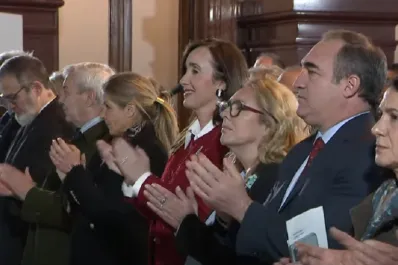 Villarruel encabeza en el Senado un acto en homenaje a víctimas del terrorismo
