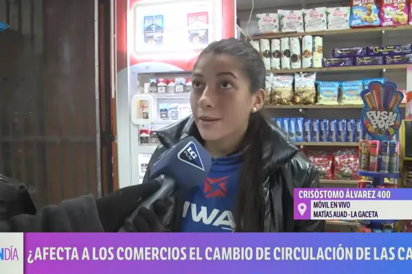 Video: comerciantes se sienten perjudicados por los cambios en Crisóstomo Álvarez y San Lorenzo