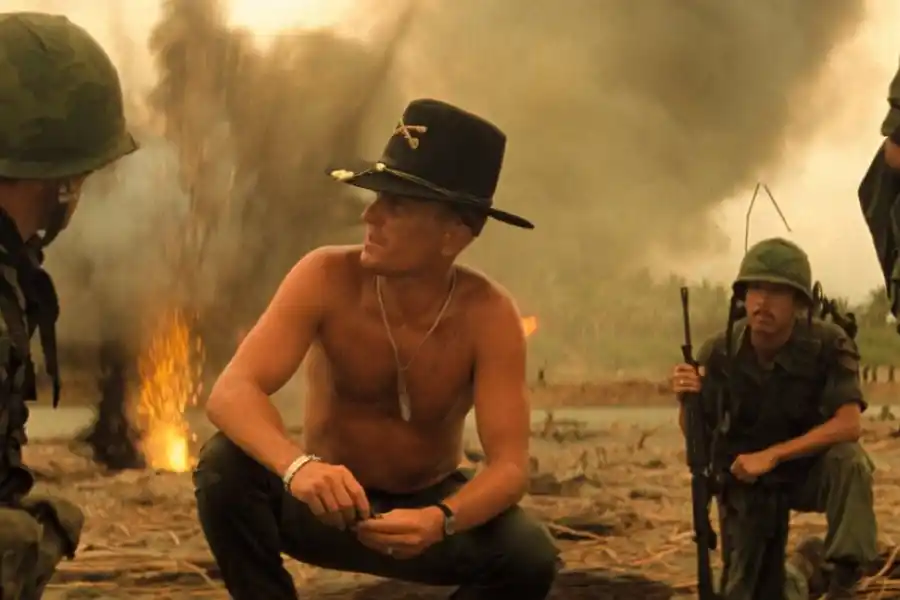 EMBLEMA. El coronel Kilgore y la icónica escena del “olor a Napalm”.