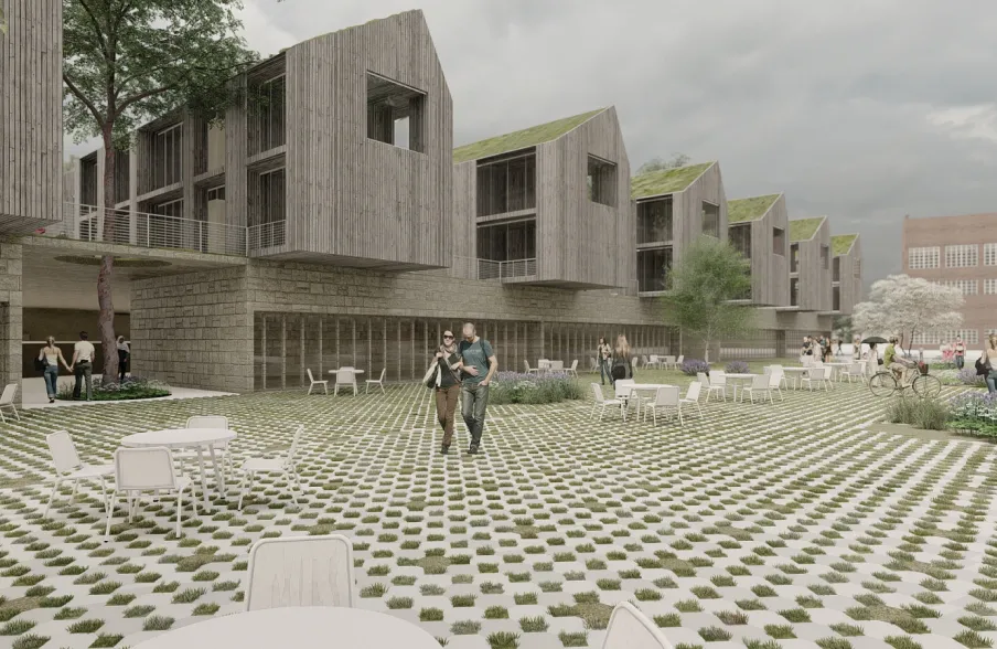 PROYECTO SOSTENIBLE. Los estudiantes hicieron un trabajo con consciencia social. / COMUNICACIÓN FAU.