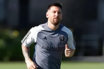 Messi volvió a los entrenamientos: ¿cuándo regresaría a las canchas?