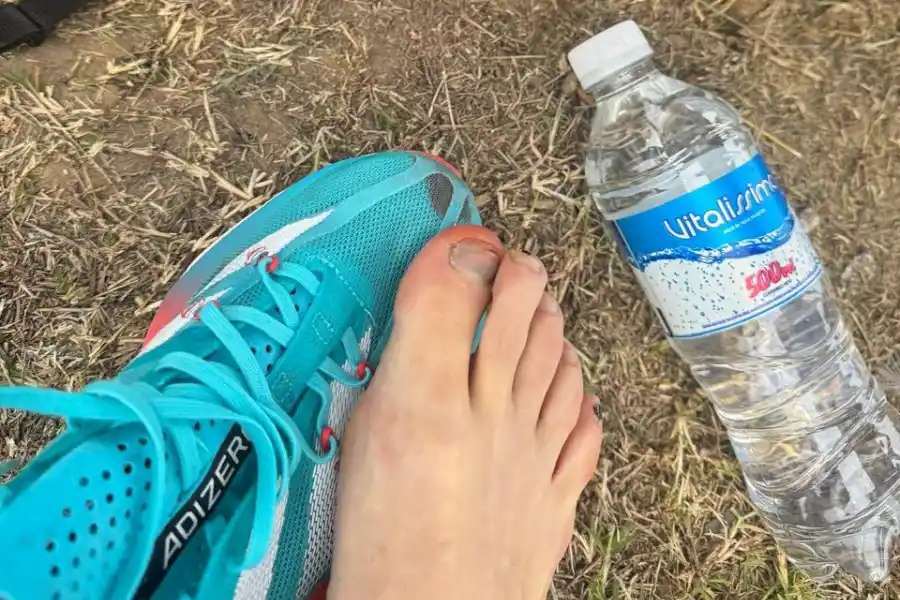 Media Maratón de Buenos Aires: la historia de la tucumana que llegó a la meta con los pies sangrando