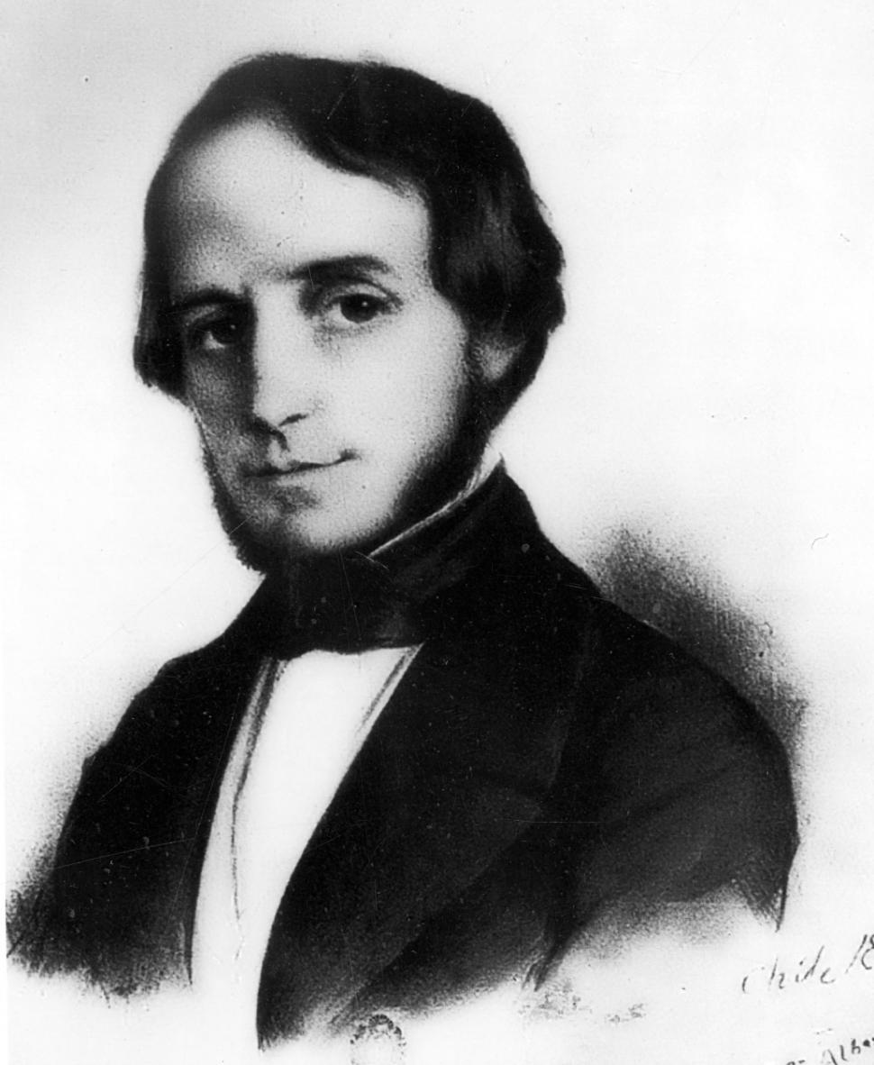 CON 38 AÑOS. Dibujo del tucumano Ignacio Baz, en 1848.