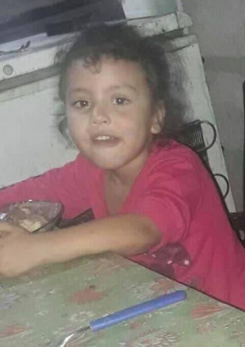 Rocío (4),asesinada en julio de 2021.