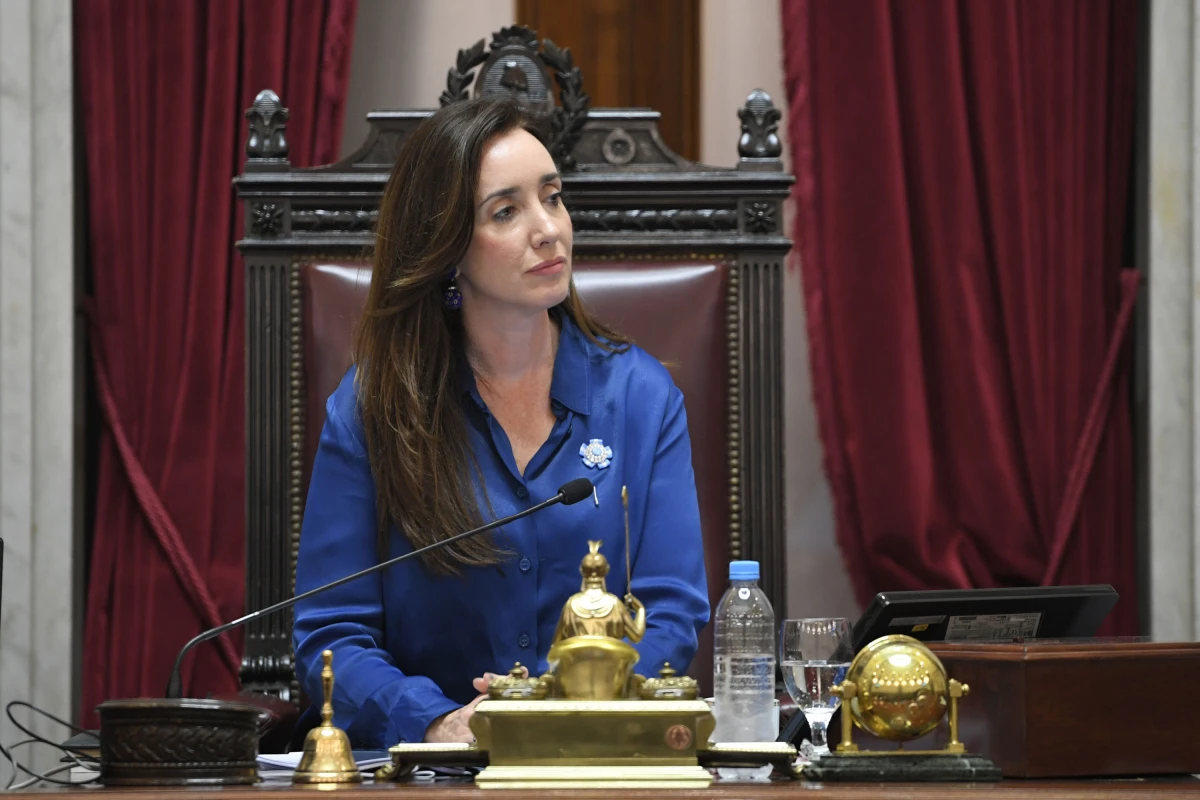 Victoria Villarruel. PRENSA SENADO