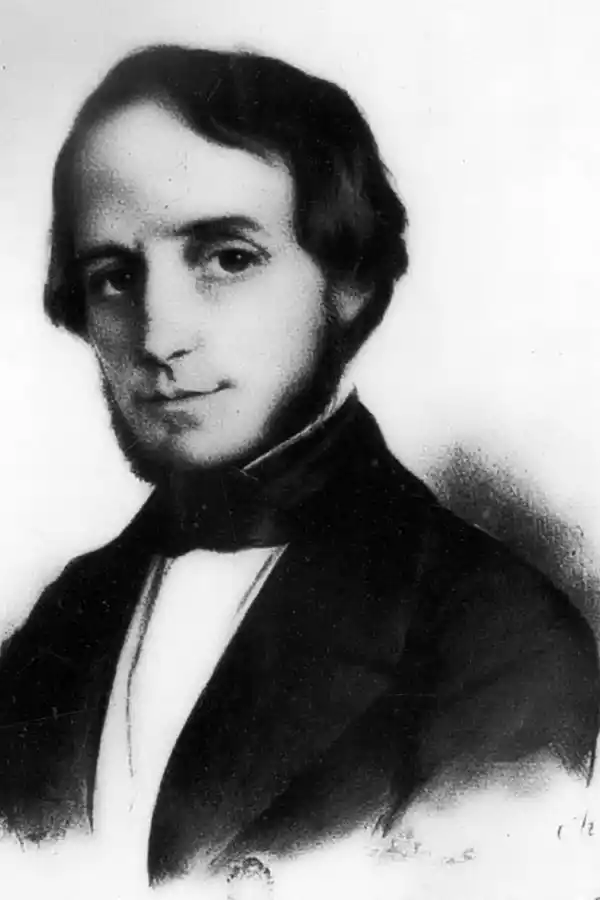 CON 38 AÑOS. Dibujo del tucumano Ignacio Baz, en 1848.