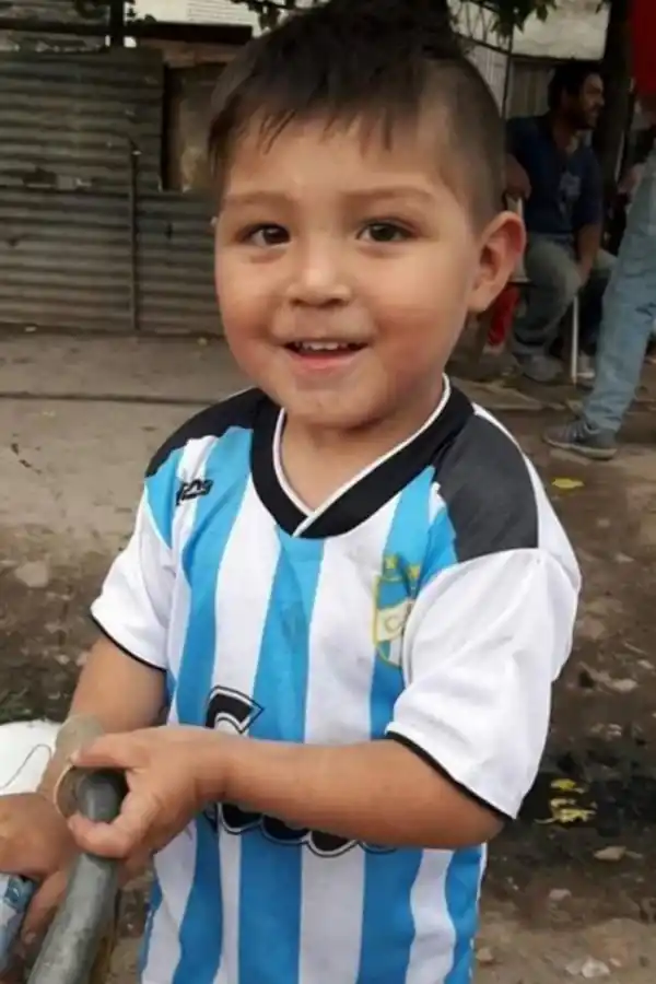 “Benja” (4 años), asesinado en 2019.