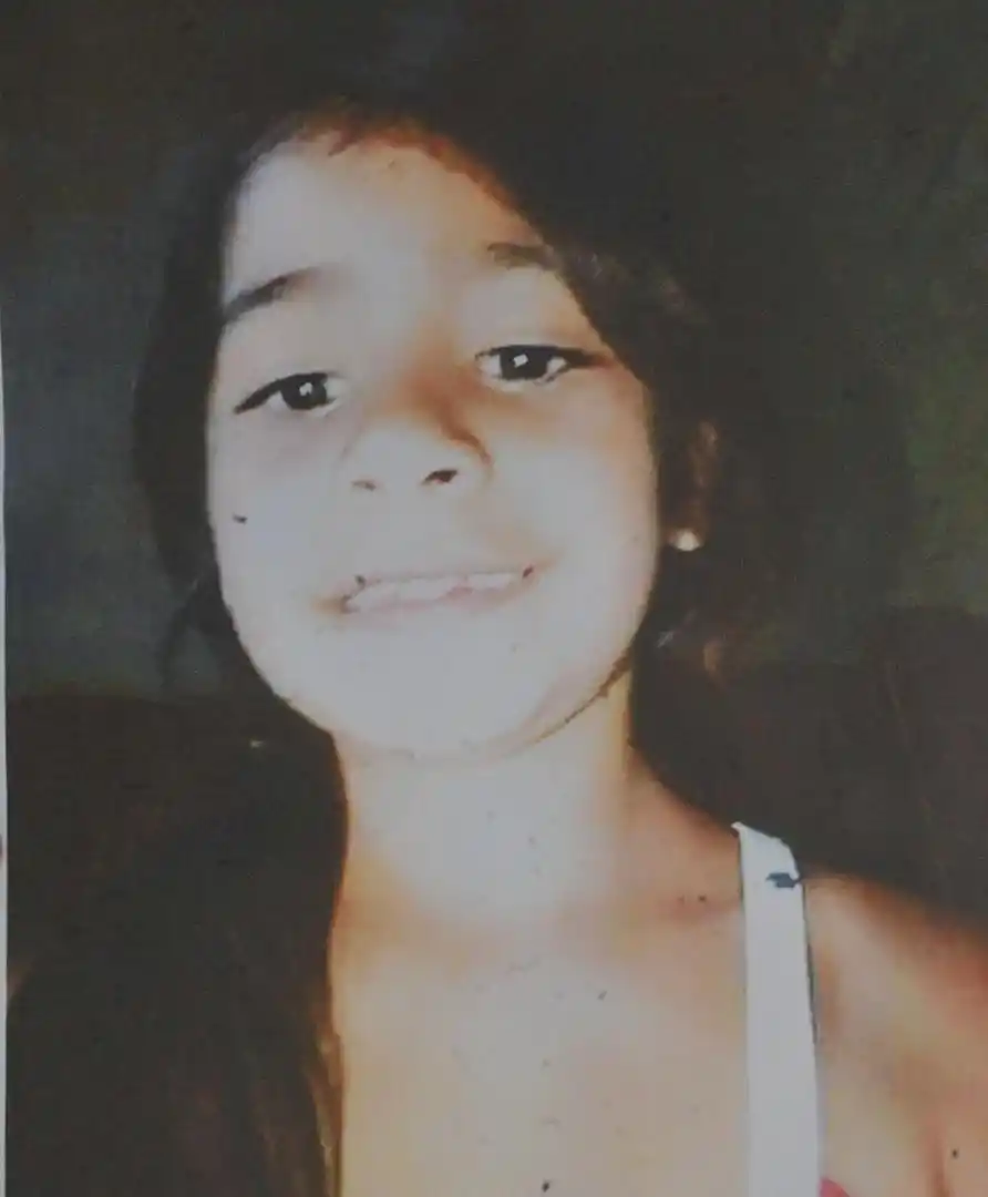 Abigail (9), ultimada en octubre de 2020.