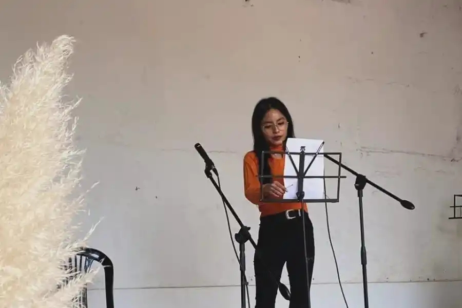 CON EL FOLCLORE EN LA SANGRE. Irina Calizaya cantará zambas.