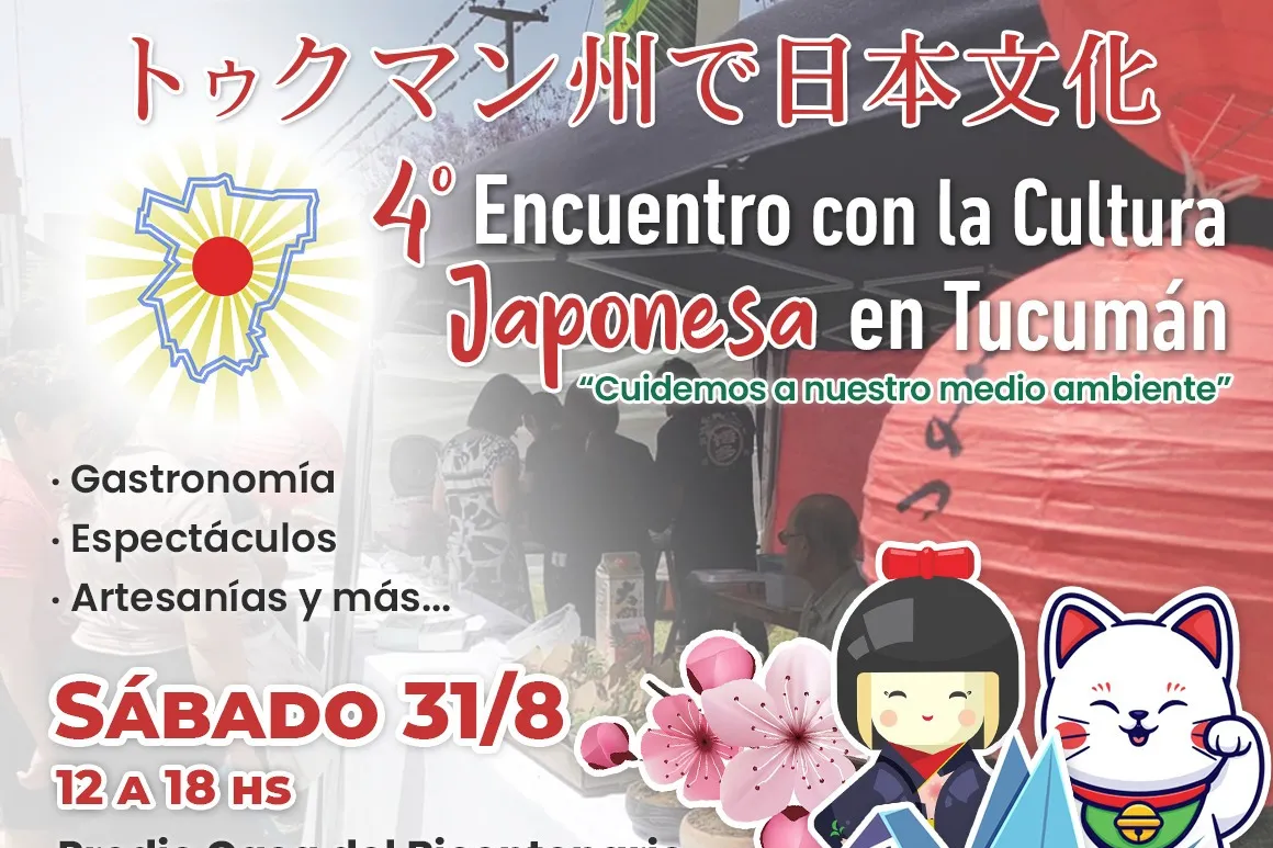 El Encuentro con la Cultura Japonesa en Tucumán se realiza en Yerba Buena