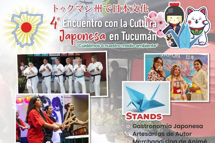 El Encuentro con la Cultura Japonesa en Tucumán se realiza en Yerba Buena
