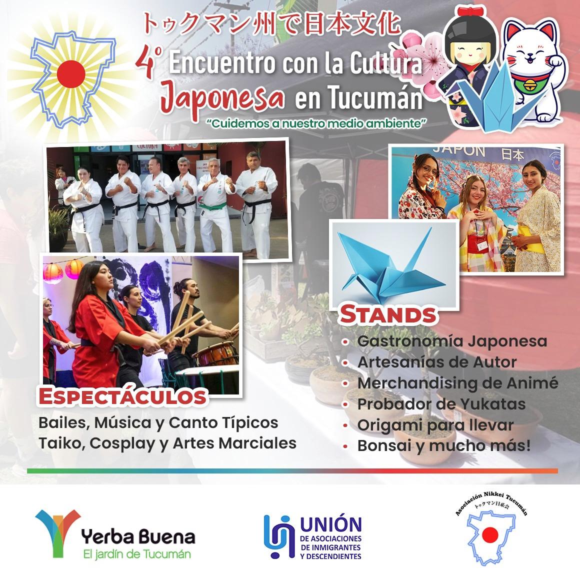 El Encuentro con la Cultura Japonesa en Tucumán se realiza en Yerba Buena