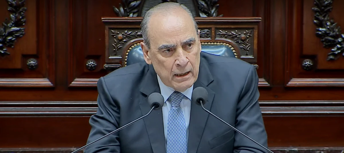 Guillermo Francos, en Diputados. CAPTURA DE VIDEO