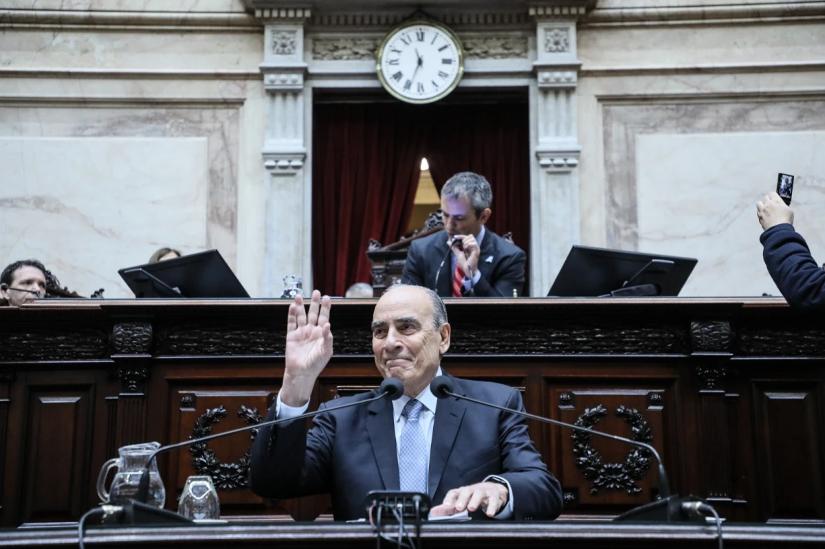 Guillermo Francos, en Diputados. PRENSA DIPUTADOS