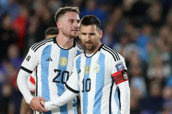 La contundente respuesta de Mac Allister sobre la posibilidad de utilizar la “10” ante la ausencia de Messi