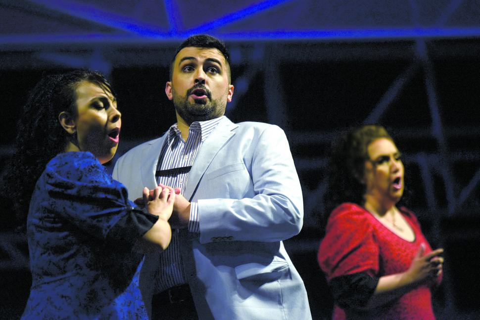 REGISTRO. El tenor tucumano Iván Vega, de ascendente carrera lírica.