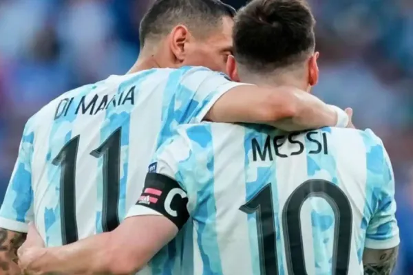 Atención: se definió quiénes llevarán las camisetas de Messi y Di María en la Selección