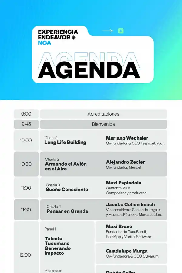 VIDEO. Endeavor: arranca la experiencia en el campus de la Unsta en Yerba Buena