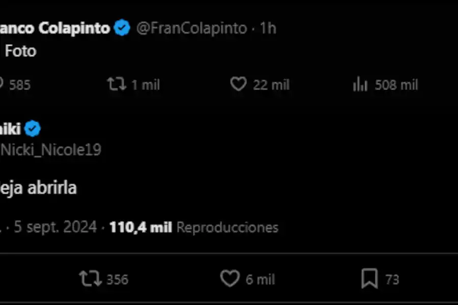 También gana fuera de las pistas: el pícaro comentario de Franco Colapinto a una artista argentina