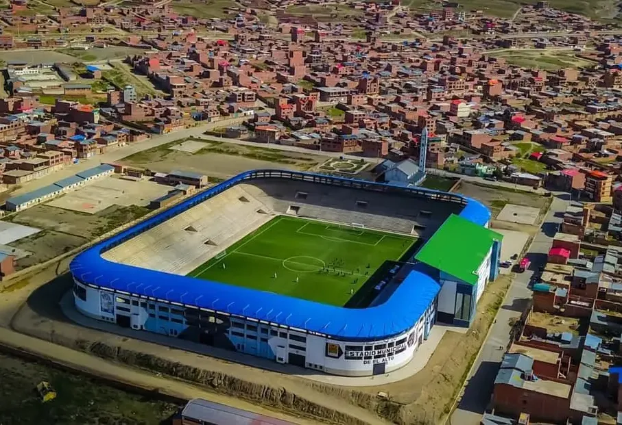 Un partido de las Eliminatorias marcará un récord impactante: se jugará en el estadio más alto del mundo