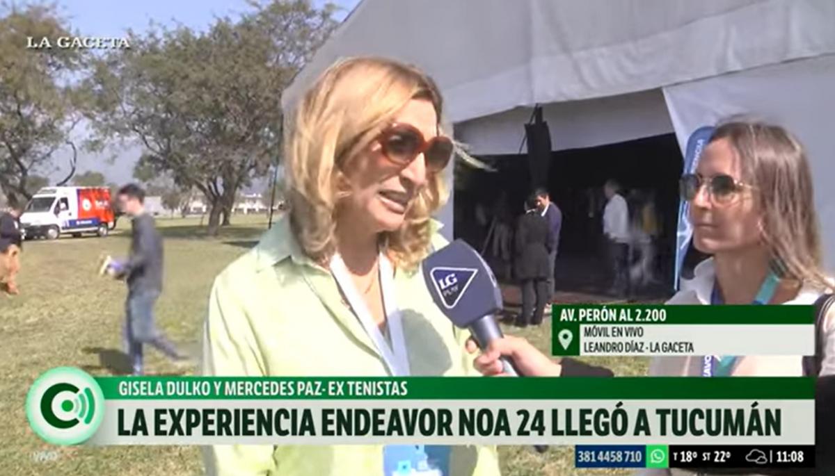 Endeavor NOA: Gisela Dulko y Mercedes Paz destacaron la importancia del deporte y el emprendimiento