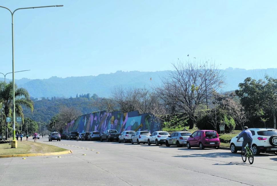 DESCUBRIR. El muro será derribado para invitar a la gente a disfrutar del espacio de la zona.