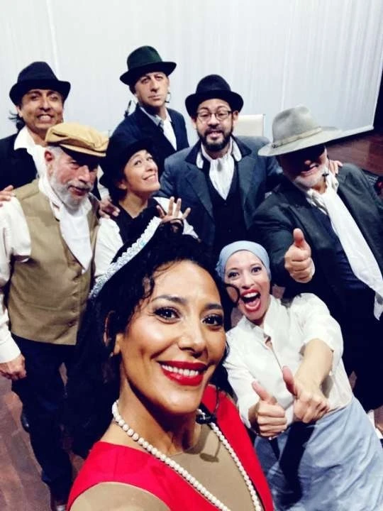 CON IMPORTANTE ELENCO. Actores, músicos y bailarines integran la puesta en escena de “Don Tango” que actuará en el Teatro San Martín.