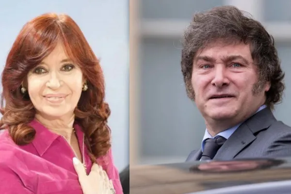 Cruce entre Cristina Kirchner y Milei por la situación del país: No tenés idea cómo gobernar