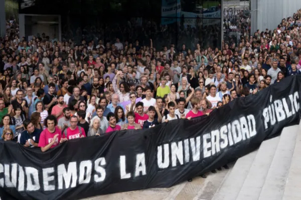 El rector de la UBA le pidió a Milei que no vete la Ley de Financiamiento Universitario