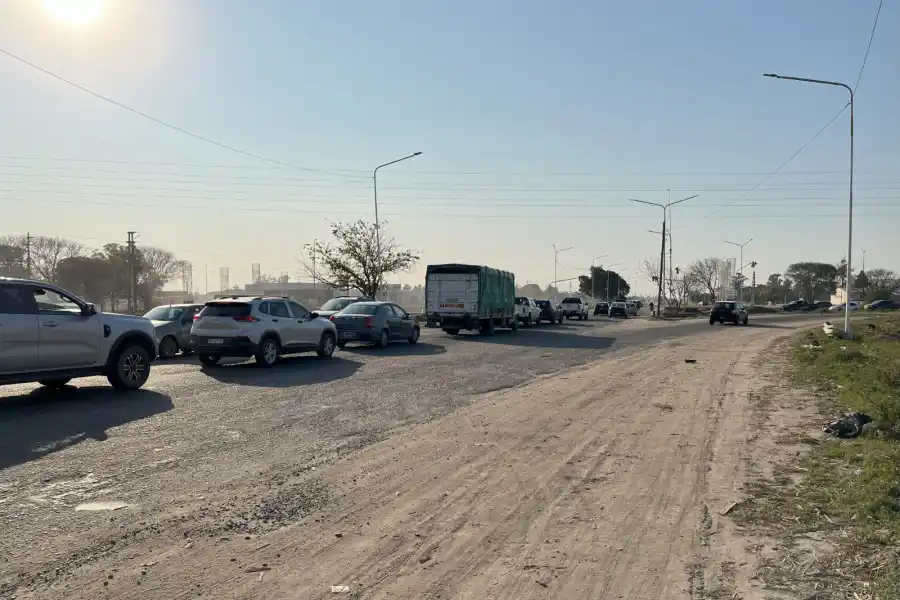 Acceso Sur a la capital. PRENSA APRONOR