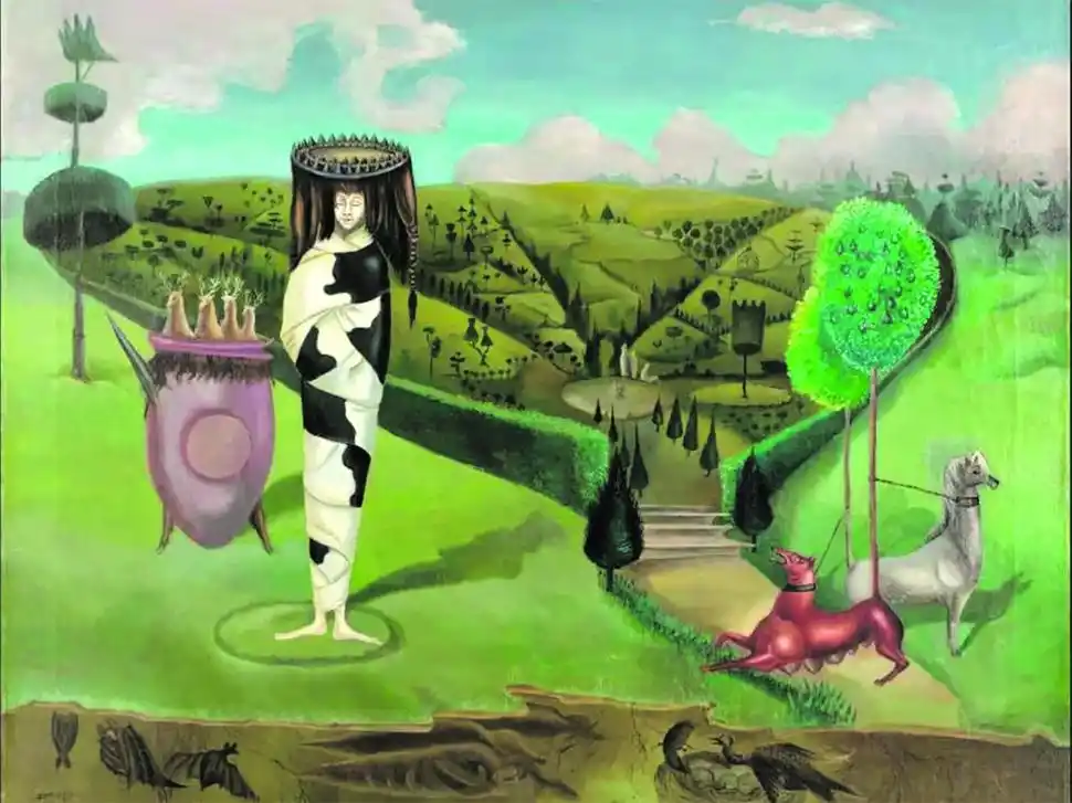 OTRA OBRA. “Té verde” (1942), de Leonora Carrington, también se expone en el Manifiesto Surrealista.