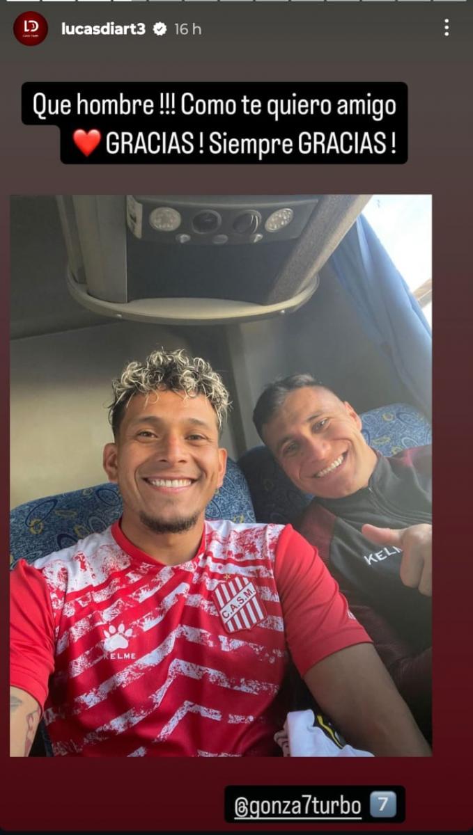 El elogio de Lucas Diarte a Gonzalo Rodríguez tras el triunfo de San Martín de Tucumán
