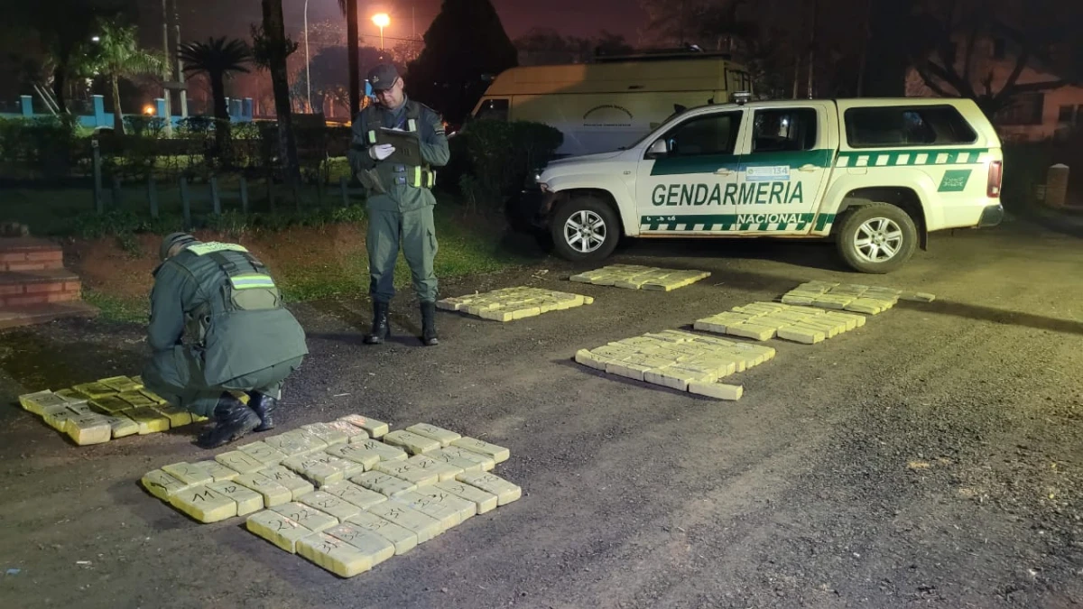 NARCOTRÁFICO. La droga se encontraba a orillas del Río Paraná. 