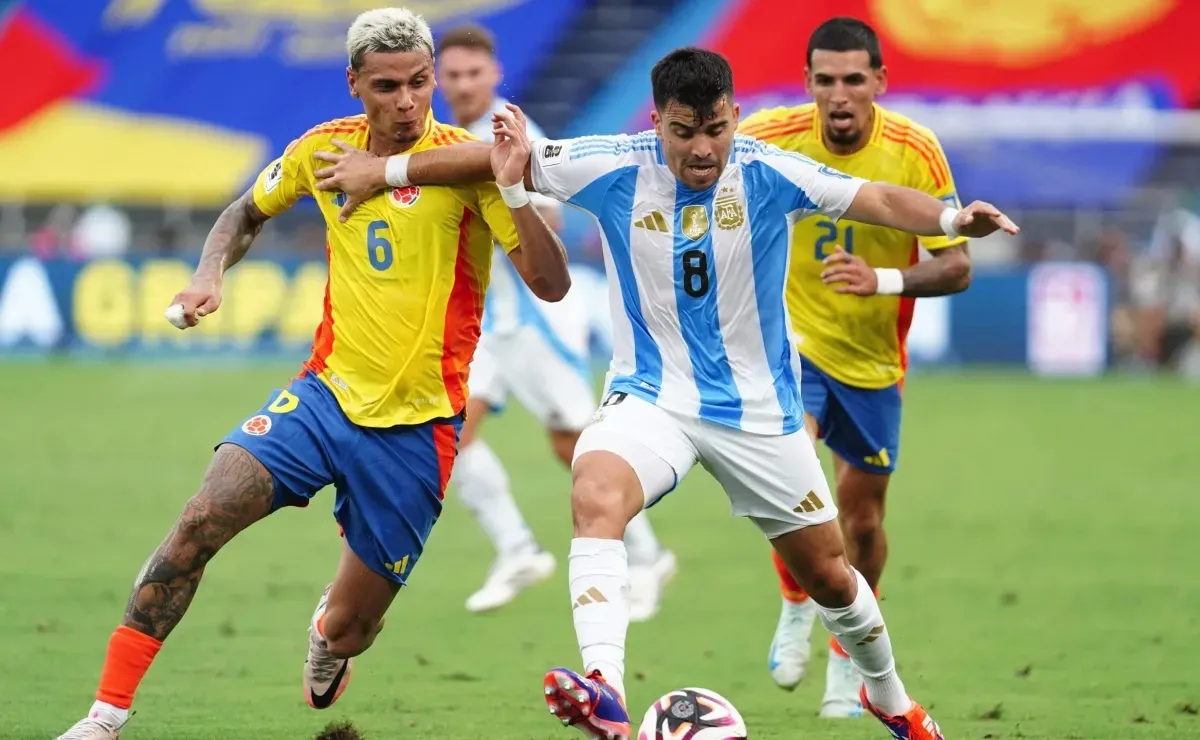 La impactante estadística sobre el tiempo neto de juego entre Colombia y la selección argentina