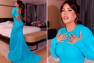 A qué celebridad internacional le copió Wanda Nara el vestido que usó en los Martín Fierro