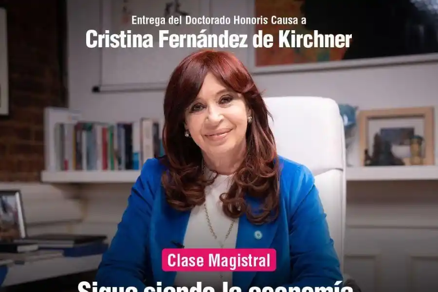 Cristina Kirchner reaparece para hablar de economía, tras el cruce que tuvo con Javier Milei